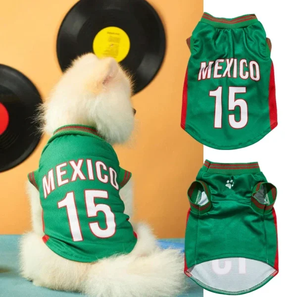 Puppy Basketball Outfit