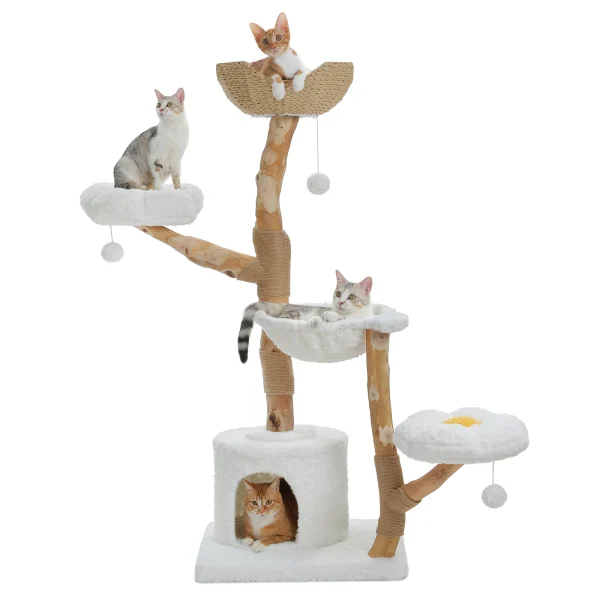 Large Cat Tree with Sisal Scratching Post